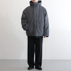 Snowman Hooded Down Jacket #Graphite [AOEWDW004]