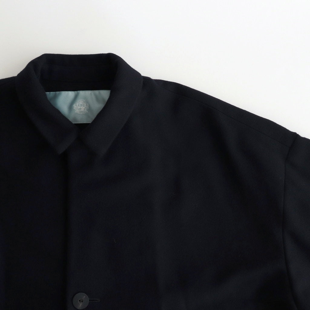 メルトンBigコート #NAVY [D224-C507]