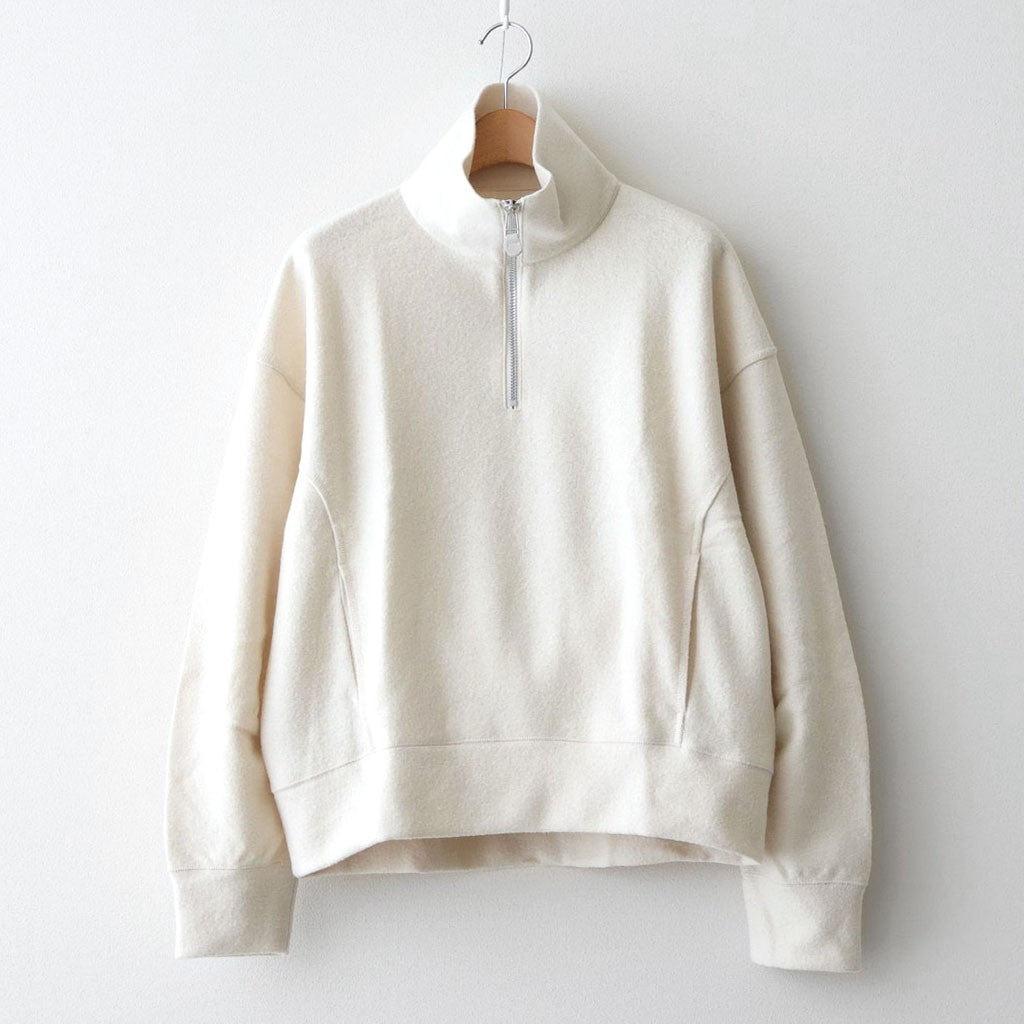 Wool Jersey Pullover #ECRU [12520619]