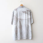Printed Tencell Open Collar Shirt #GRAY [YK26SS01284SH]