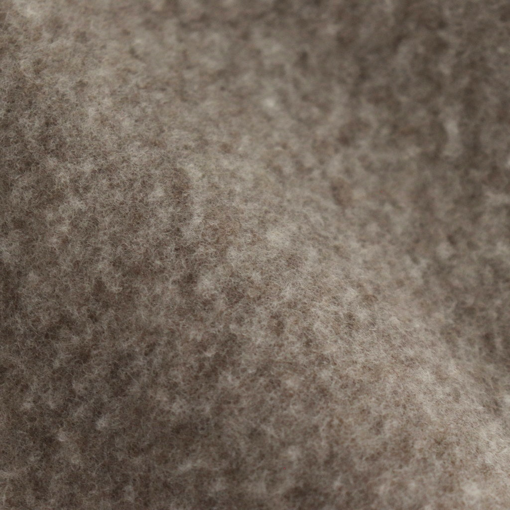 WOOL FLEECE VEST #natural l.gray [14452]