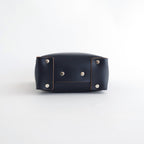 your choice // assemble hand bag tall S #mocha × navy [yc-rb-ats]