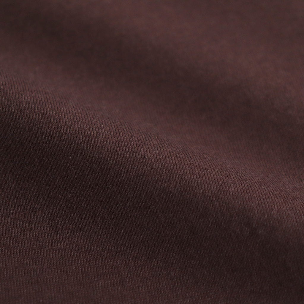 SUVIN 60/2 OVERSIZED T-SHIRT #BURGUNDY [KKAGGM0015]