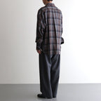 OMBRE SKIPPER BLOUSE #DARK PURPLE [2541000510]