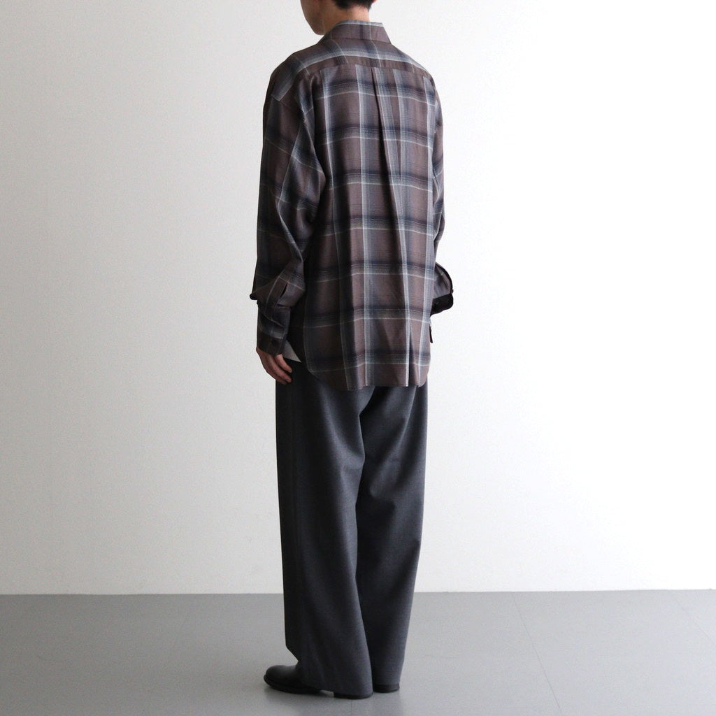 OMBRE SKIPPER BLOUSE #DARK PURPLE [2541000510]