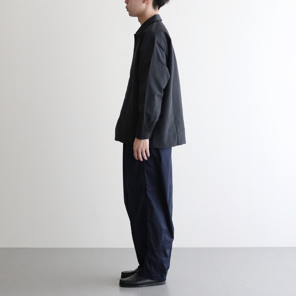 Garment Dyed Typewriter Parachute Pants #NAVY [GM243-40090]