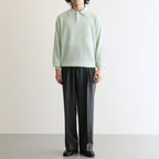 CASHMERE NEP KNIT POLO #MIX MINT [A26AP02NE]
