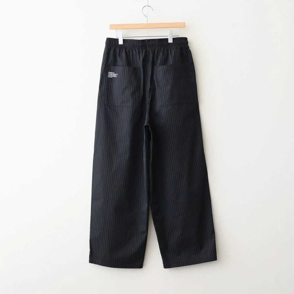 CORPORATE WIDE EASY PANTS #BLACK STRIPE [FSC263-40169B]