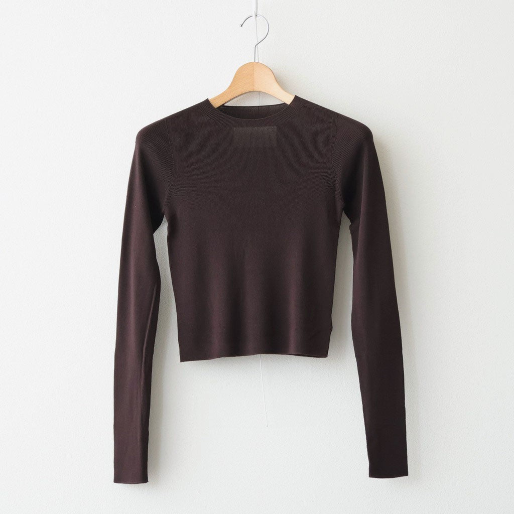 Compact Smooth Knit #D/BRN [12610510]