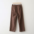 1pleated Wide Tapered Trousers #BROWN [YK26SS01181P]