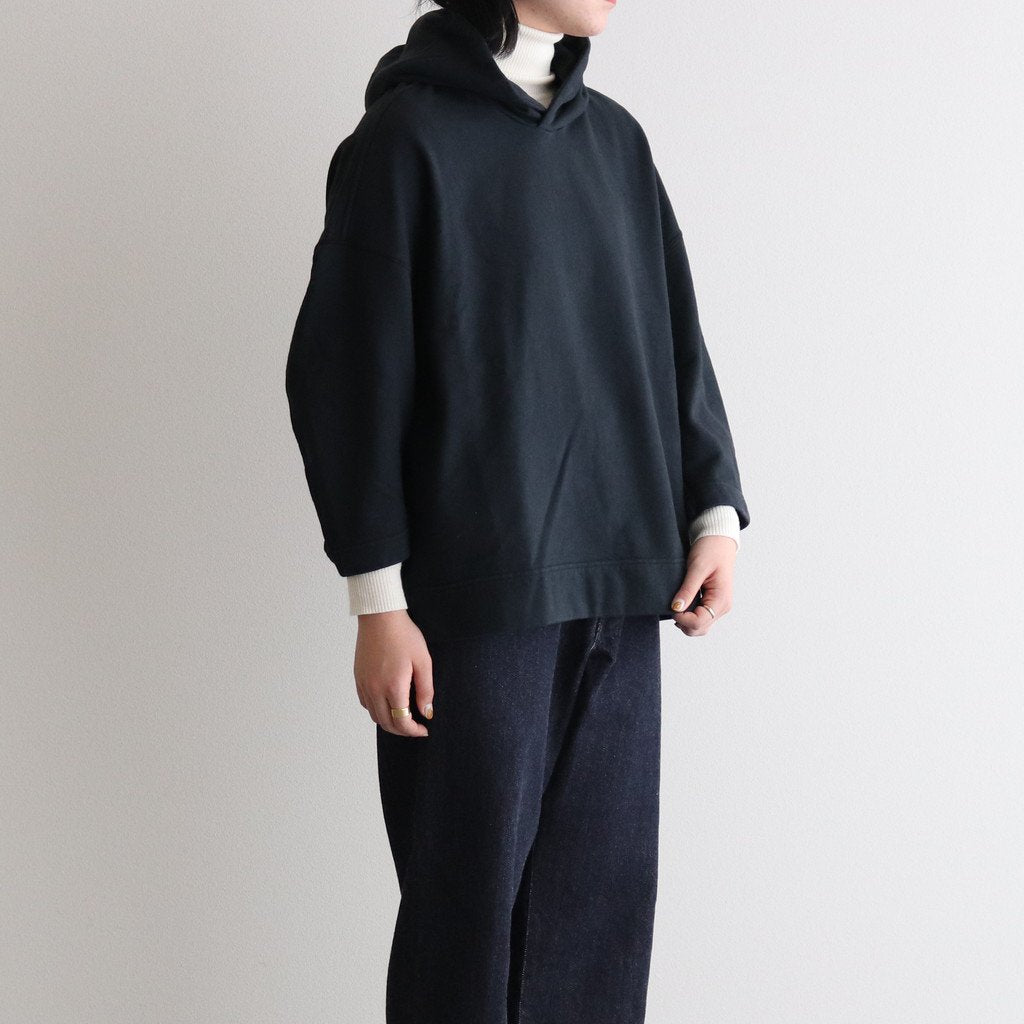 FCPFDT｜20/10 サルフィー裏毛 ワイドプルオーバーパーカー  #95 BLACK [TA_FR152TF]