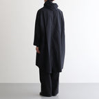 FMFOCT| Nylon Tussor Garment Dye Mod Coat #BLACK [RB_FR1003CT]