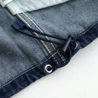 DENIM PULLOVER SHIRT #ONE WASH [FSC261-50186OB]