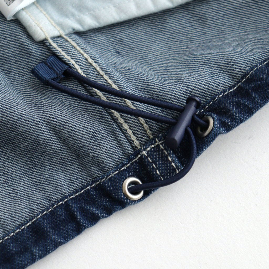 DENIM PULLOVER SHIRT #ONE WASH [FSC261-50186OB]