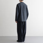 FSNMTD - ポリエステル・経編コーデュロイ カーディガン #90 Grey [SN_FR1501TD]