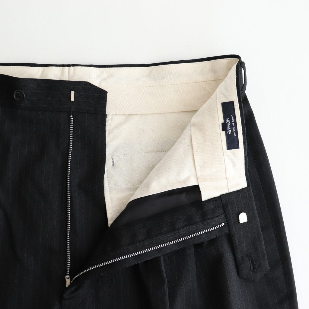 ウールエステルヘリンボーントラウザーズ #BLACK [HP-P001-051]