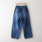 CORPORATE DENIM EASY PANTS #DARK WASH [FSC261-40209FB]