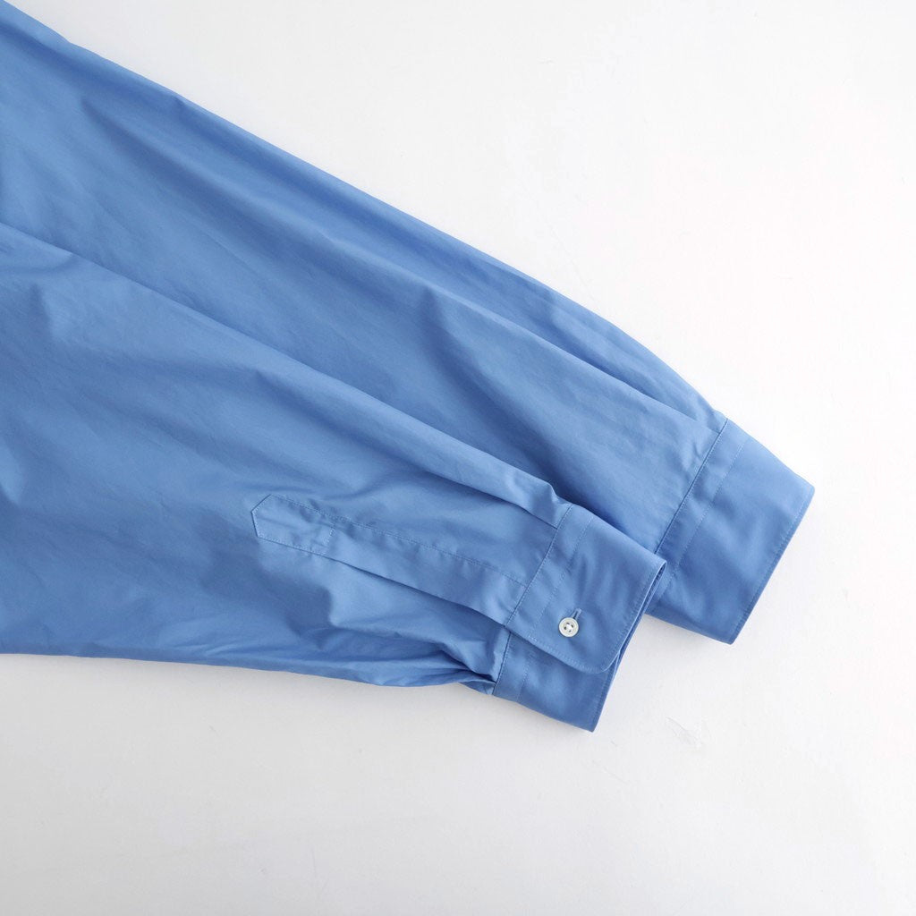 Broad L/S Oversized Regular Collar Shirt #BLUE [GM263-50001B]