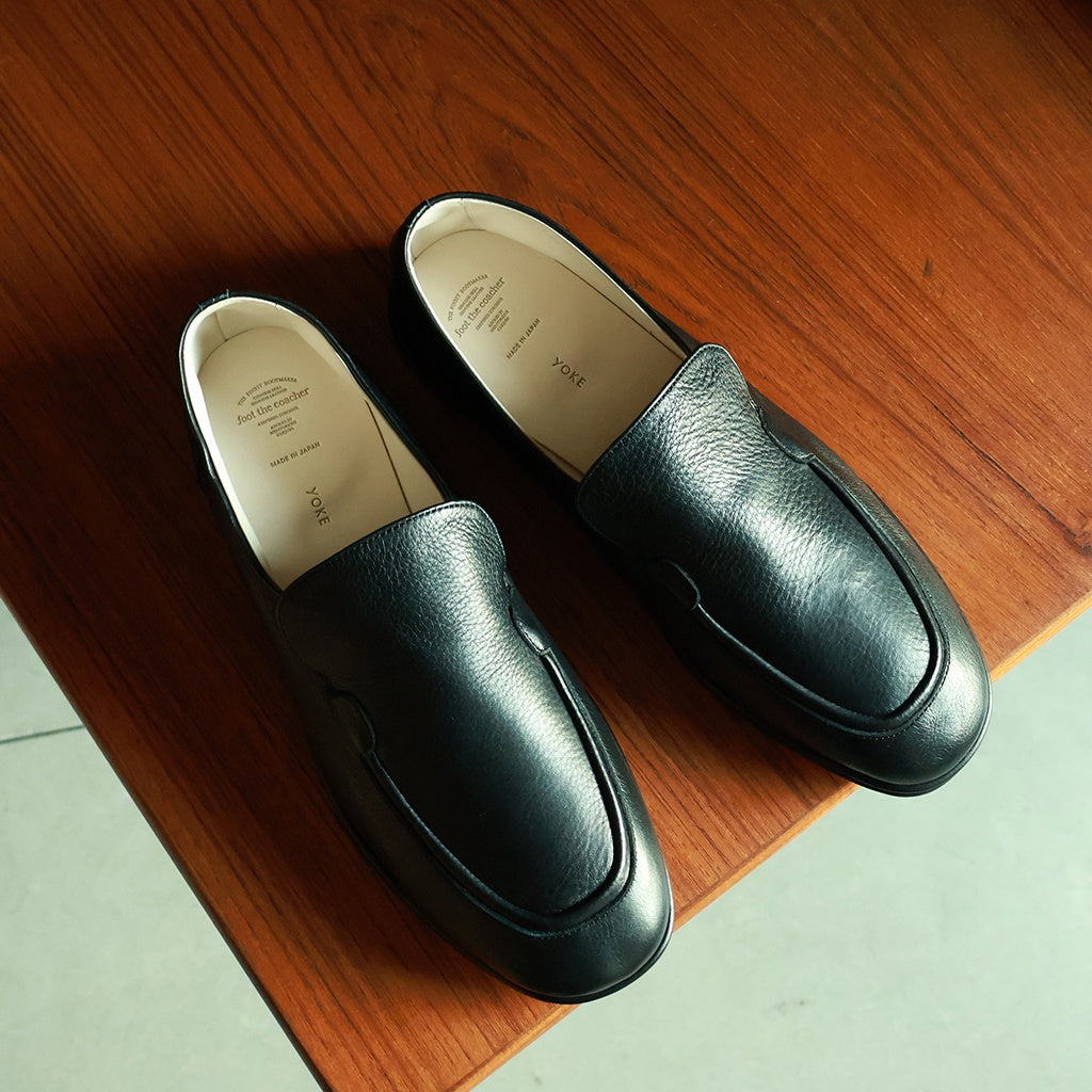 foot the coacher The Leather Loafer #BLACK [YK26SS01264A