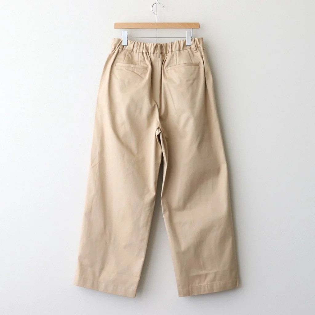 Westpoint Chino Wide Straight Trousers #BEIGE [GM263-40165B]