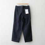 Selvage Denim Belted Pants #INDIGO_RIGID [GU261-40064RB]