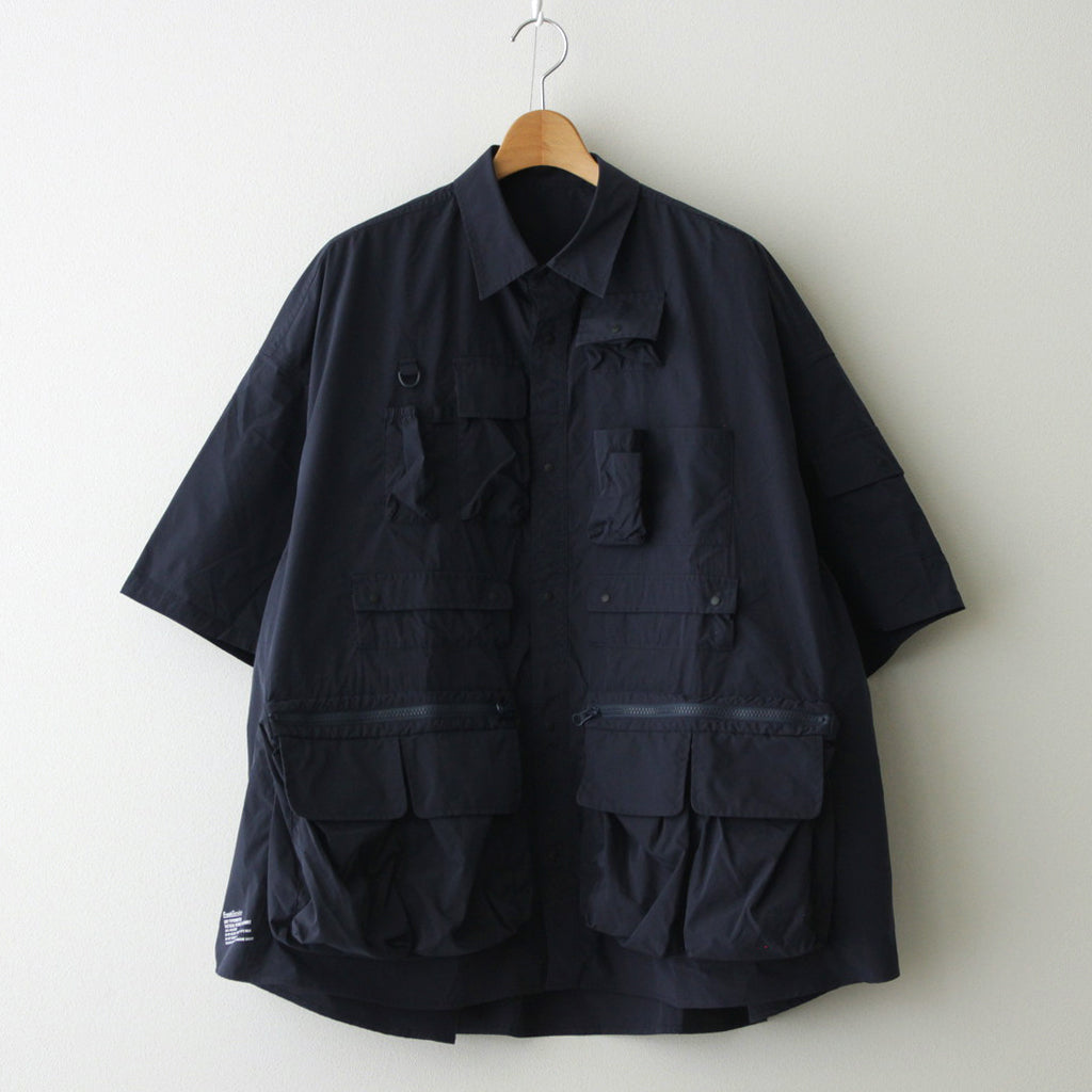 DRY TYPEWRITER TACTICAL POCKET S/S SHIRT #NAVY [FSC241-50106B]