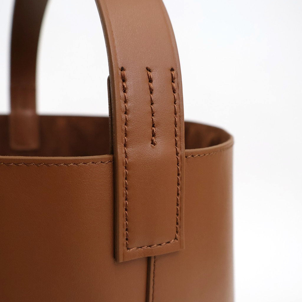 LEATHER TOTE BAG MADE BY AETA #BROWN [A26SB08AE]