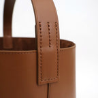 LEATHER TOTE BAG MADE BY AETA #BROWN [A26SB08AE]