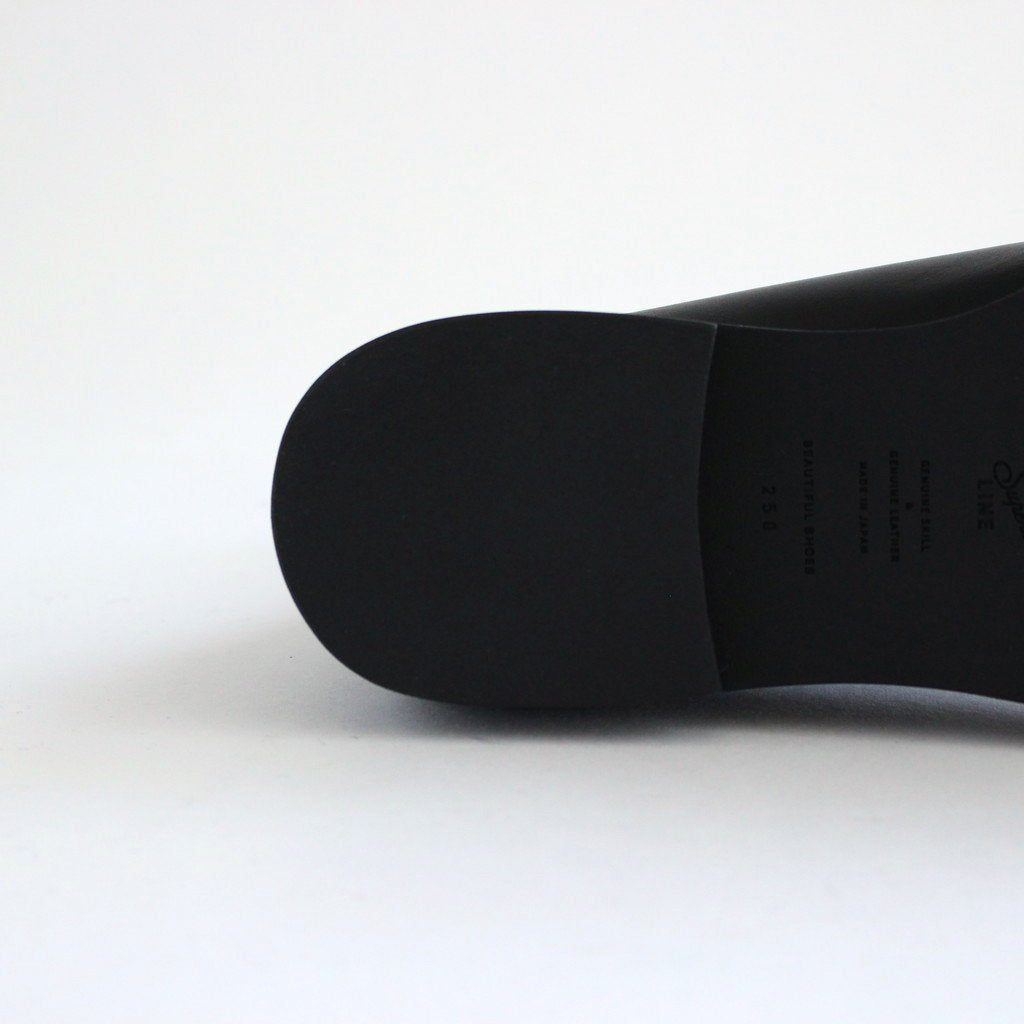 FRONT-ZIP BOOTS #BLACK [BSS2234005]