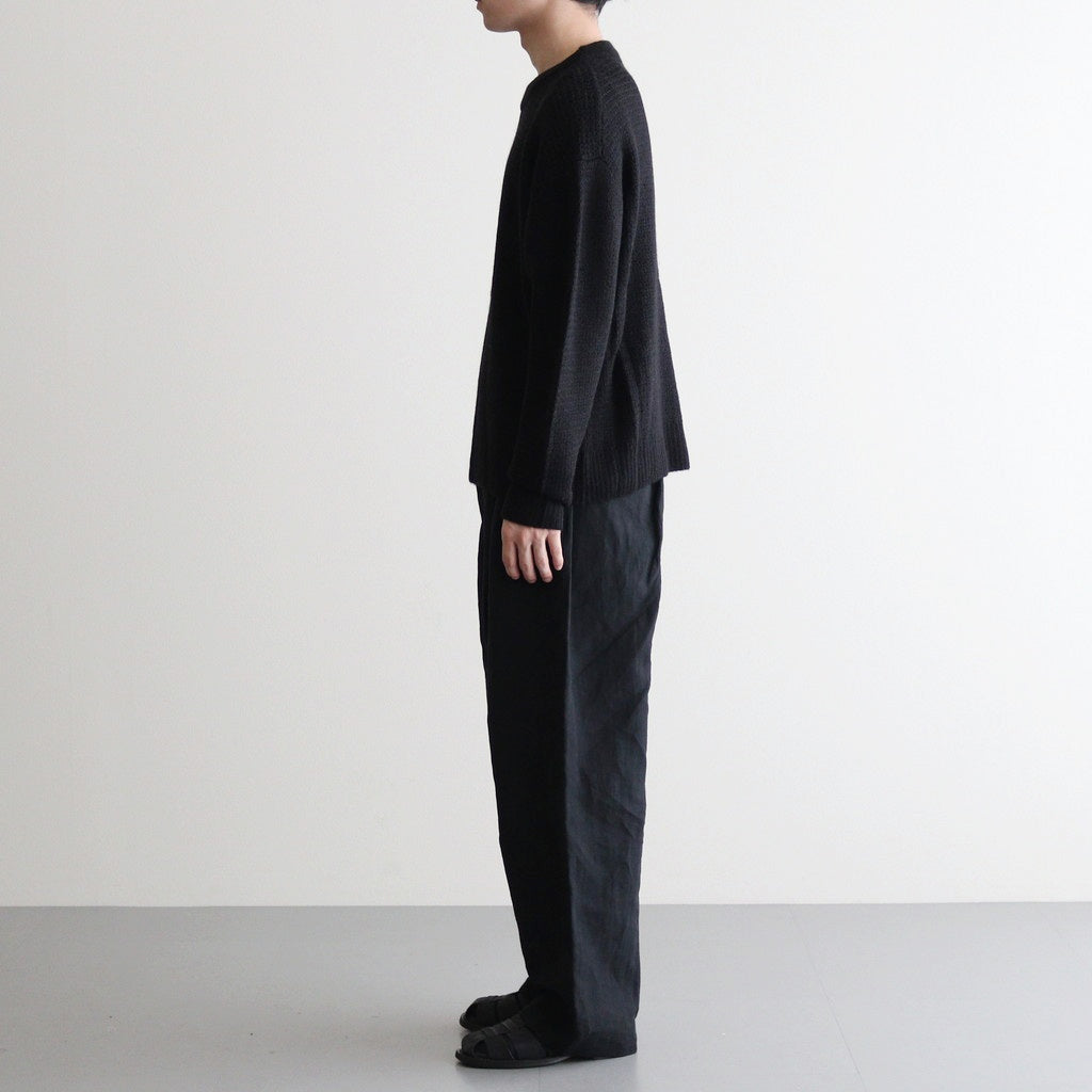 MINCA BABY ‘CUDDLE’ SWEATER #BLACK [NG23W-01SW01C]