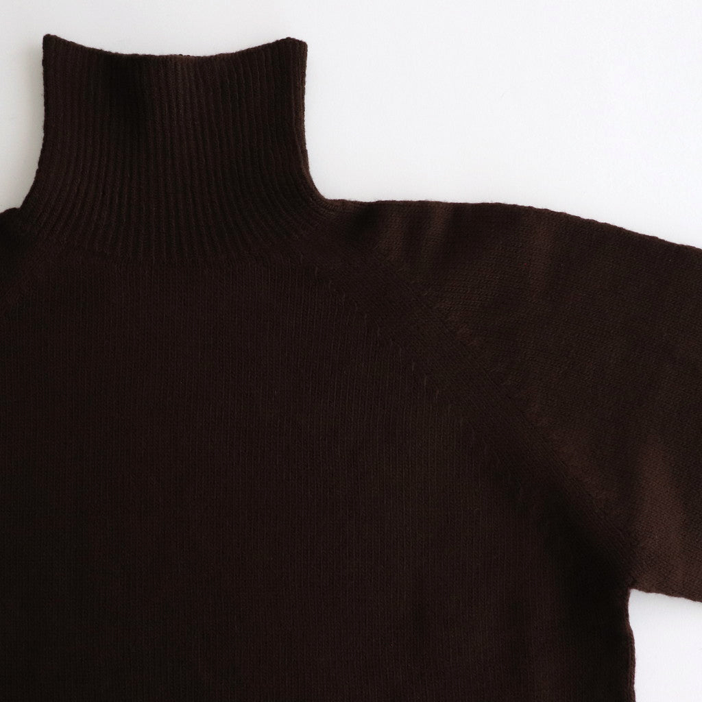 WG Turtle Neck #D.Brown [2403-017]