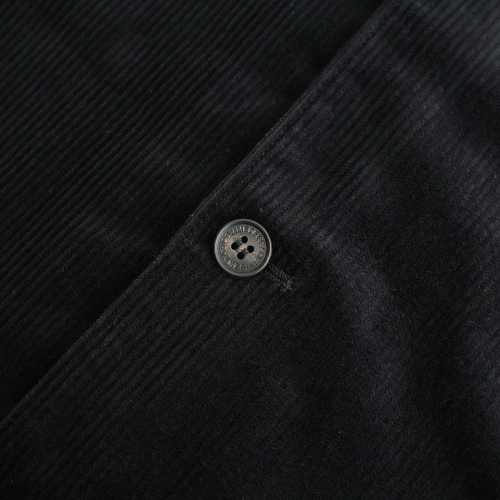 綿コーデュロイジャケット #BLACK [HP-B029-051]