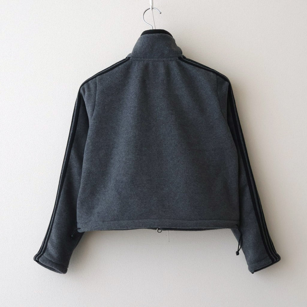 Fleece Tight Fit Track Jacket #DK.GREY [I25AW-BC119]