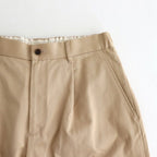 Westpoint Chino Wide Tapered Trousers #BEIGE [GM263-40166B]