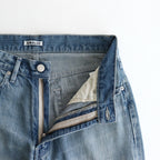 SELVEDGE FADED LIGHT DENIM PANTS #LIGHT INDIGO [A25SP06DE]