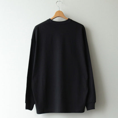 VIBTEX for FreshService L/S CREW NECK TEE #BLACK [FSC244-70177B]