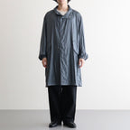 LEATHER LIKE POLYESTER SNOW PARKA #DUSTY GREEN [YK24SS0636C]