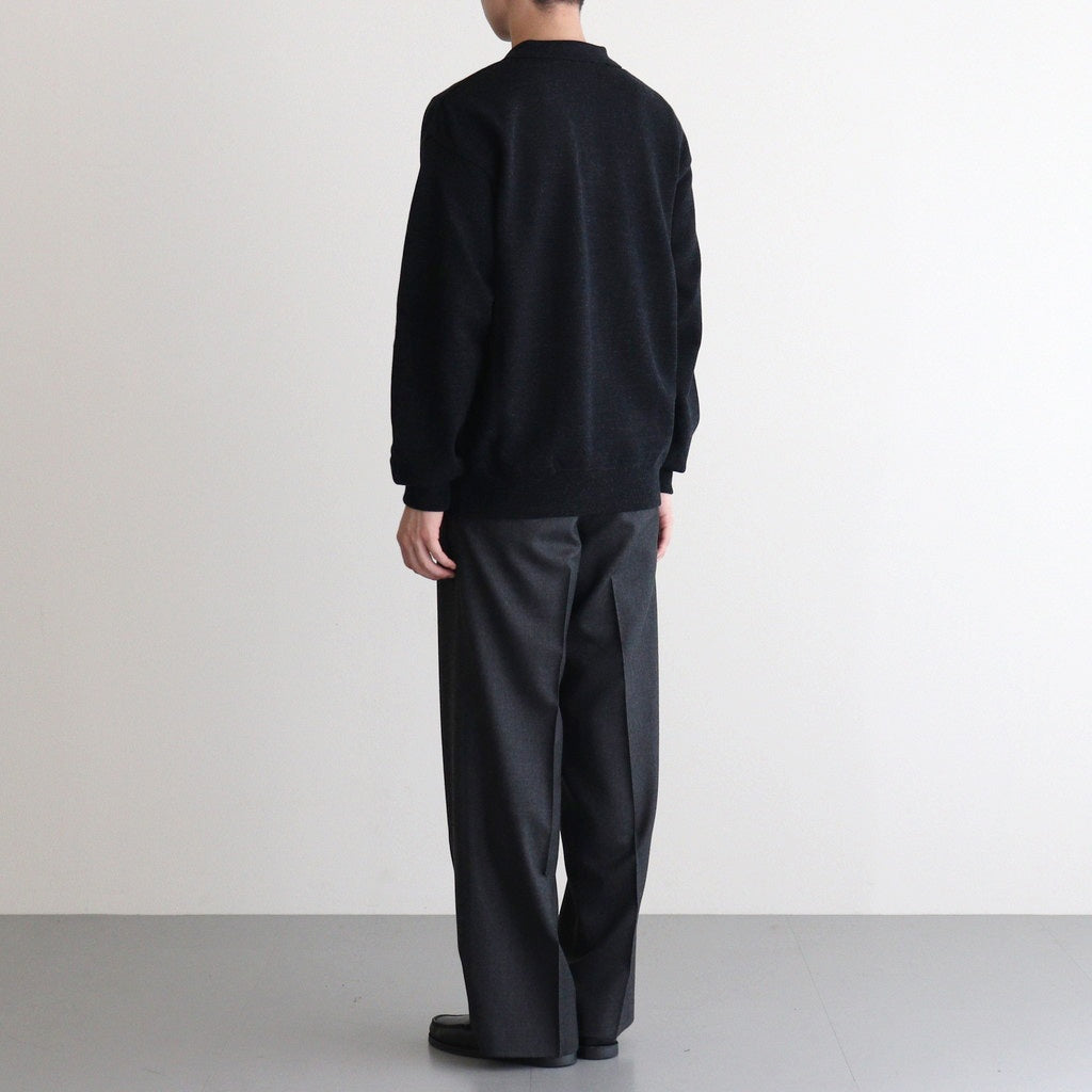 Co/Wo Moss Stitch Skipper #BLACK [2503-003] - ciacura 三重県四日市
