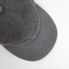 GARMENT-DYED FINX CHINO CAP MADE BY KIJIMA TAKAYUKI #INK BLACK [A26SC02KT]