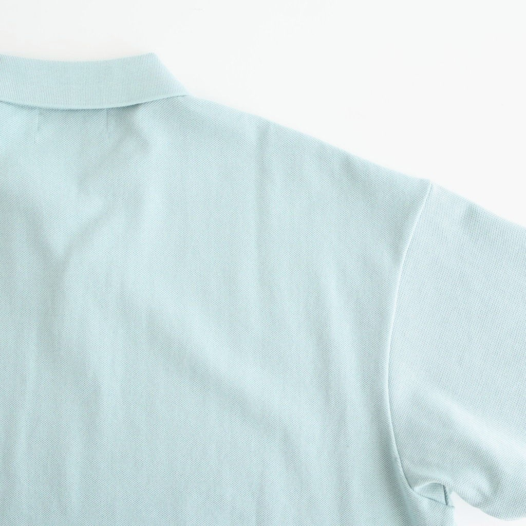 Cotton Pique Jersey S/S Skipper Polo #SMOKE BLUE [GU261-70416]