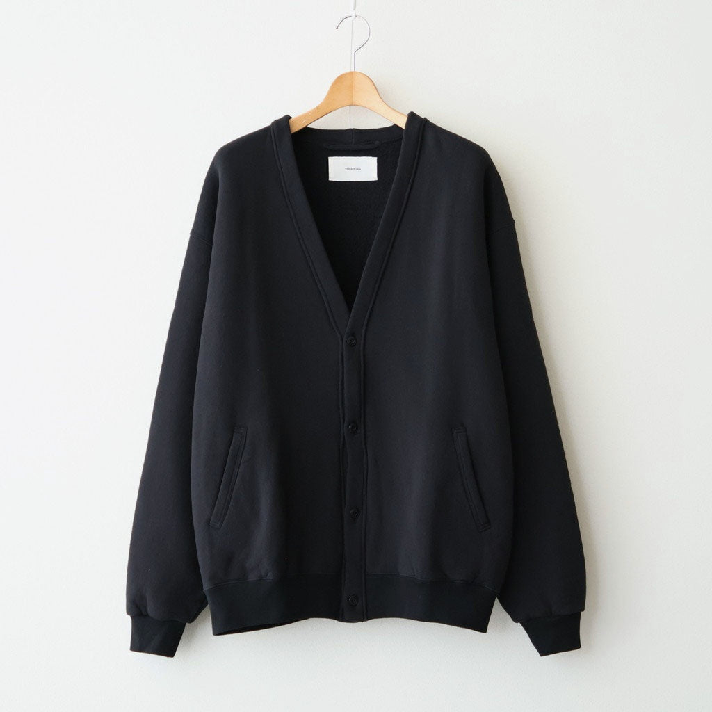 Cotton Brushed Cardigan #BLK [12620609]