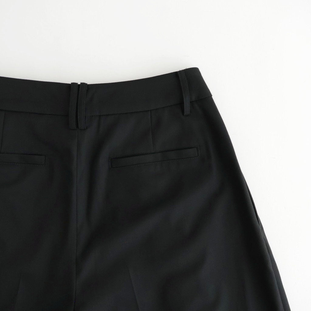 Lightweight Tuck Trousers #BLK [12610723]