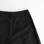 Lightweight Tuck Trousers #BLK [12610723]
