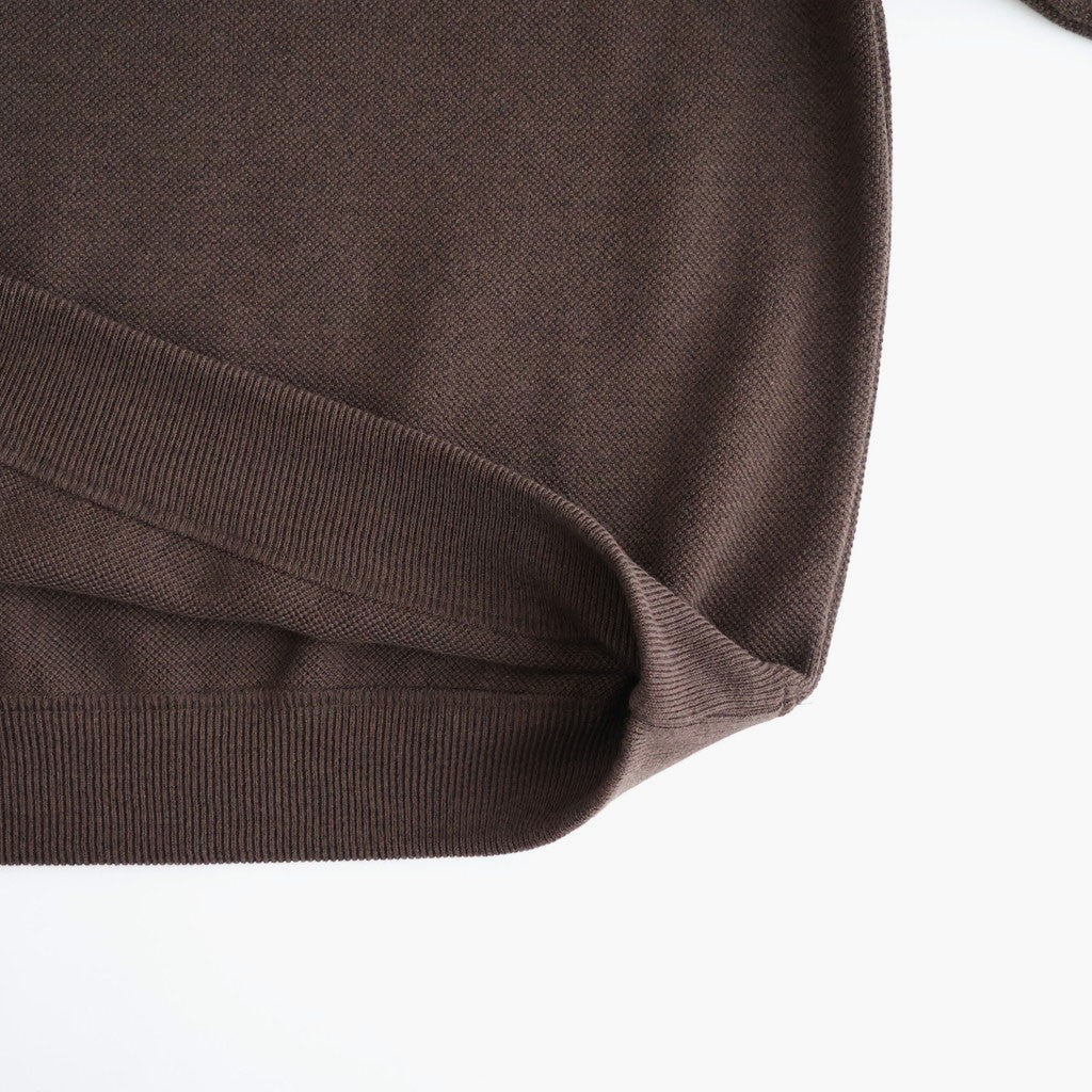 Co/Wo Moss Stitch Skipper #BROWN [2603-002]
