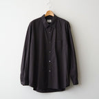 Bold Garment Gingham Check Shirt #CHARCOAL BROWN [AOFFSH003]