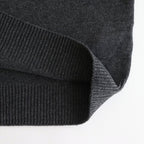 LIGHT CASHMERE KNIT V-NECK P/O #CHARCOAL [A25AV03CJ]
