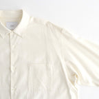 COTTON SILK OVERSIZED LS SHIRT #CREAM [ST.1666]