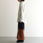 LEATHER SHOULDER BAG - M MADE BY AETA #BROWN [A26AB02AE]