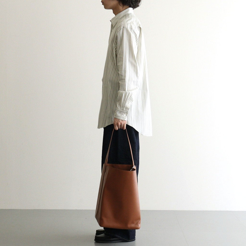 LEATHER SHOULDER BAG - M MADE BY AETA #BROWN [A26AB02AE]