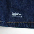 WORKERS DENIM JACKET #FADE INDIGO [FSC261-20264FB]